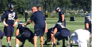 Tom Cable on Day 2 of camp